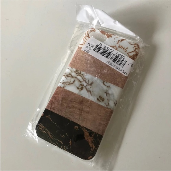 3/$15 Glitter Marble iPhone Case iPhone 7 - Picture 3 of 4